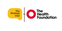 Strategy Unit and The Health Foundation logos